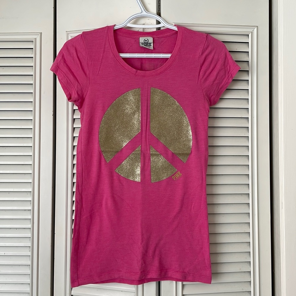 Victoria secret shirt xs pink